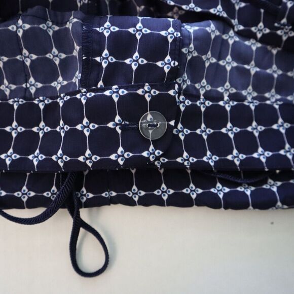 Adrianna Papell 11CP35010 Women's Sz L Indigo TL Print Casual Pants - Picture 13 of 13